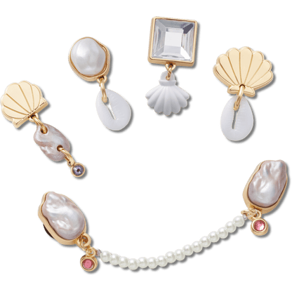 Elevated Pearl 5 Pack Jibbitz™ charms | Crocs Signature