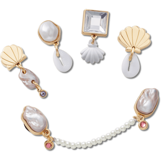 Elevated Pearl 5 Pack Jibbitz™ charms | Crocs Signature