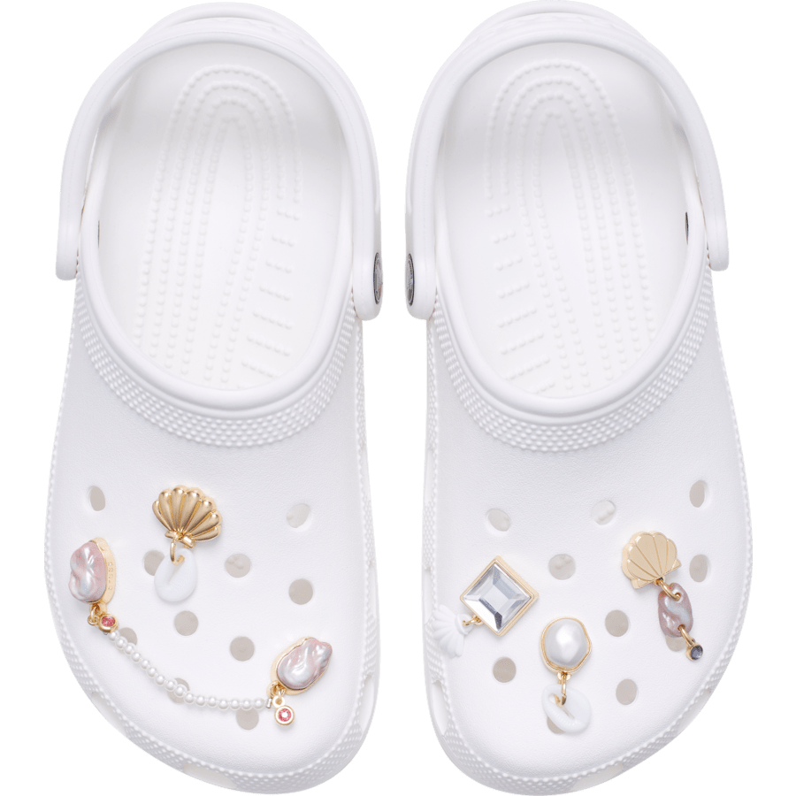 Elevated Pearl 5 Pack Jibbitz™ charms | Crocs Signature