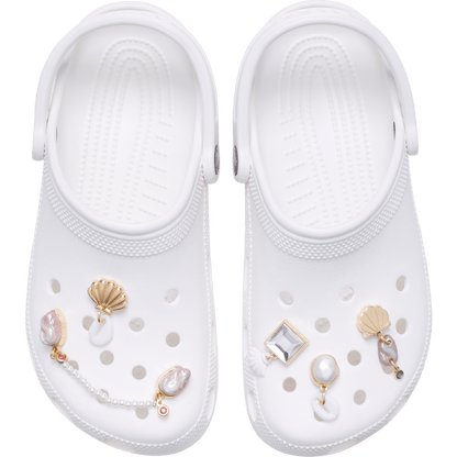Elevated Pearl 5 Pack Jibbitz™ charms | Crocs Signature