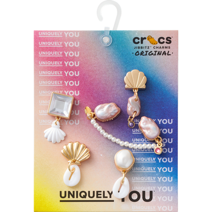 Elevated Pearl 5 Pack Jibbitz™ charms | Crocs Signature