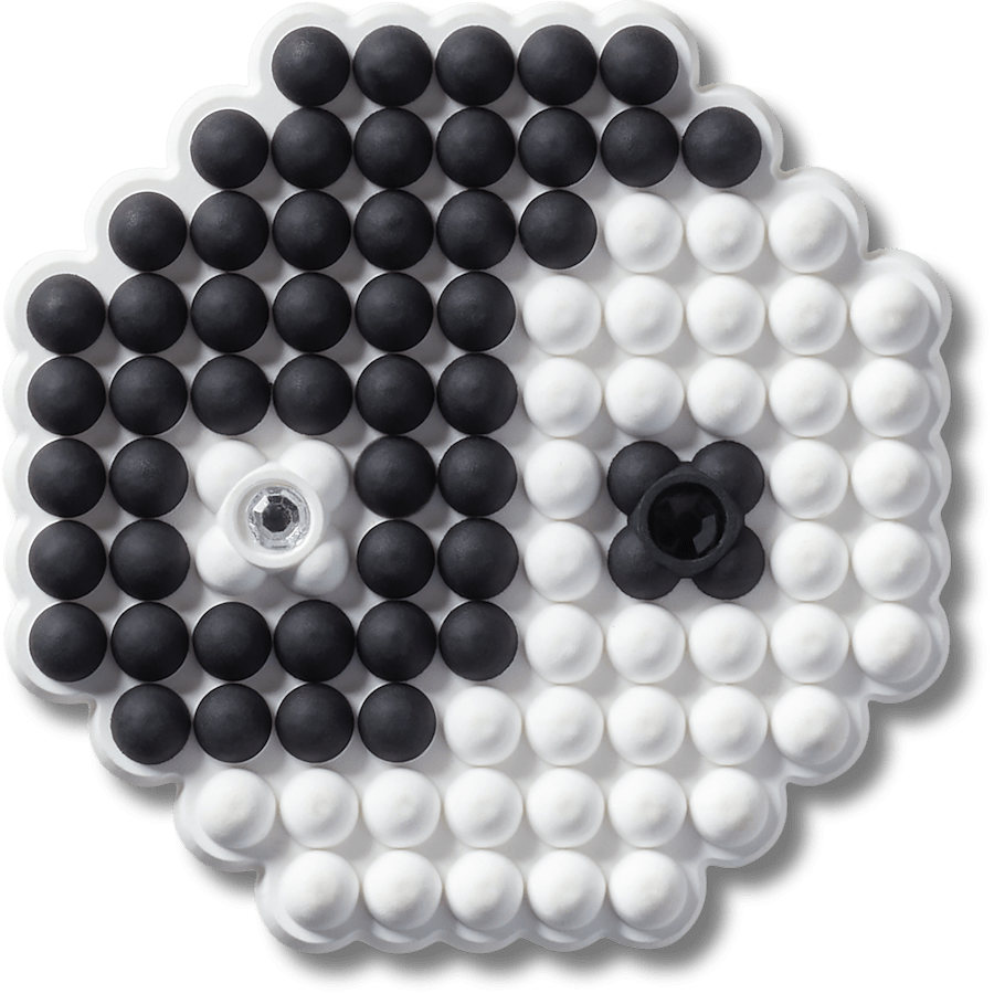Beaded Ying and Yang Jibbitz™ charms | Crocs Everyday