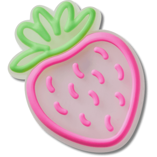 Lights Up Strawberry Jibbitz™ charms | Crocs Premium