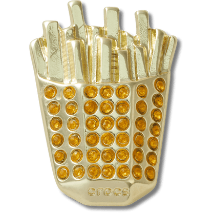 Gold French Fries Jibbitz™ charms | Crocs Signature