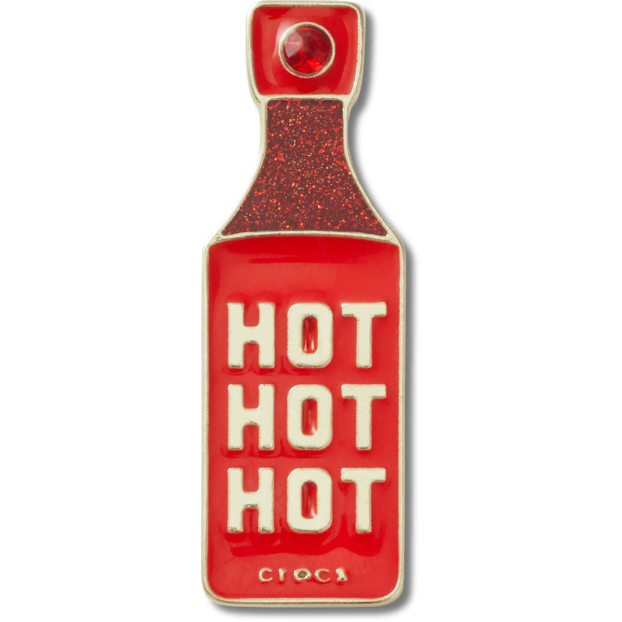 Gold Hot Hot Hot Sauce Jibbitz™ charms | Crocs Popular