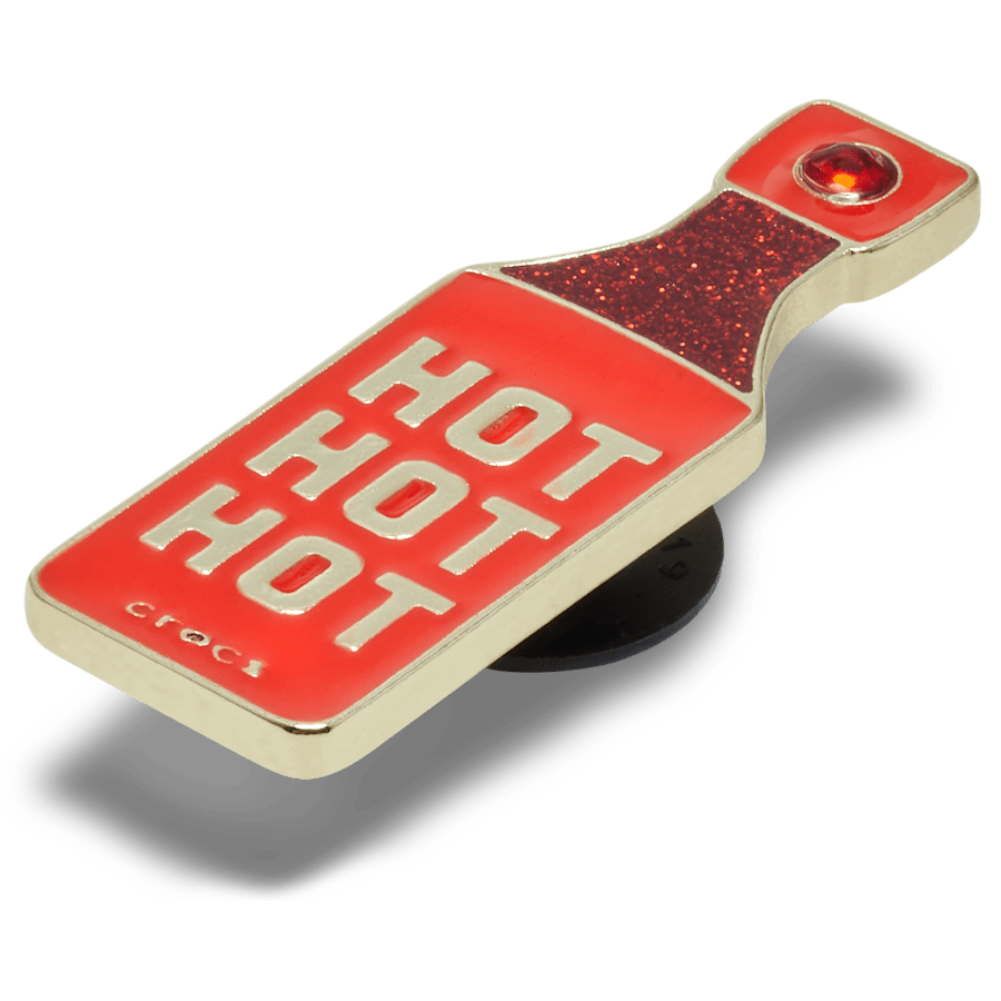 Gold Hot Hot Hot Sauce Jibbitz™ charms | Crocs Popular
