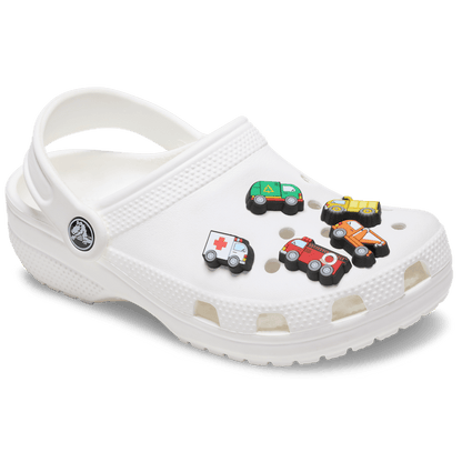 Tiny Work Trucks 5 Pack Jibbitz™ charms | Crocs Classic