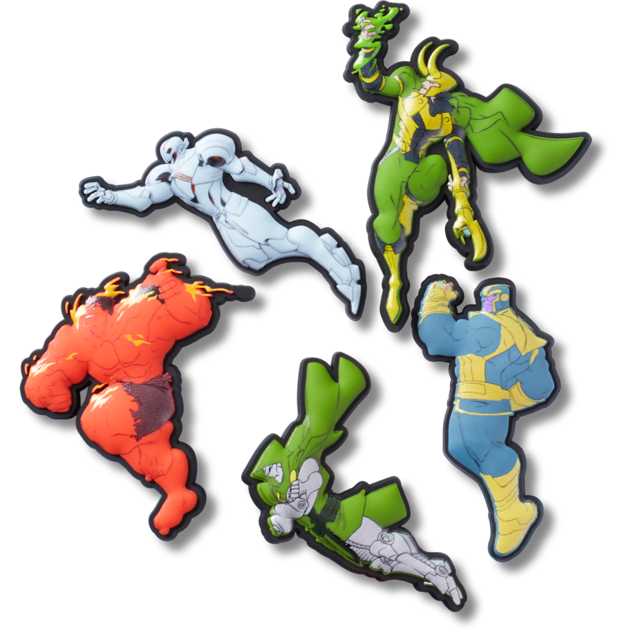 Avengers Villains 5Pck Jibbitz™ charms | Crocs Exclusive