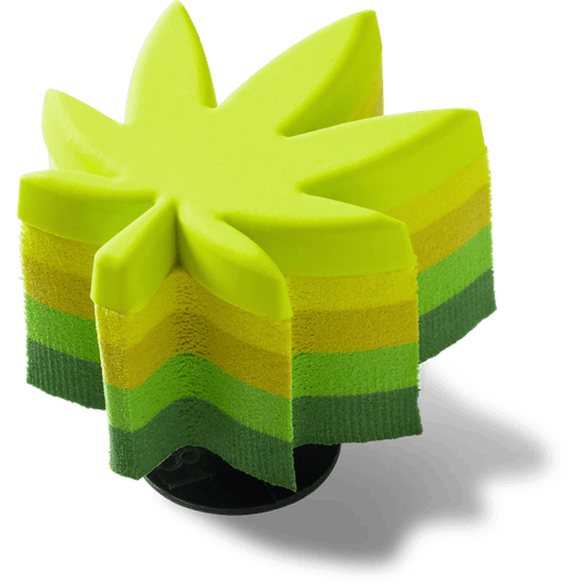 Stacked Hemp Leaf Jibbitz™ charms | Crocs Classic