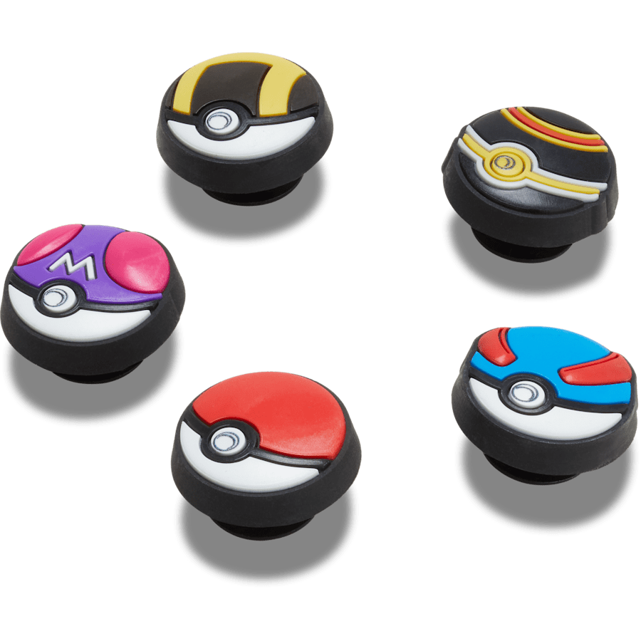 Poke Ball 5 Pack Jibbitz™ charms | Crocs Everyday