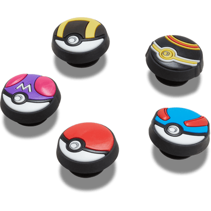 Poke Ball 5 Pack Jibbitz™ charms | Crocs Everyday