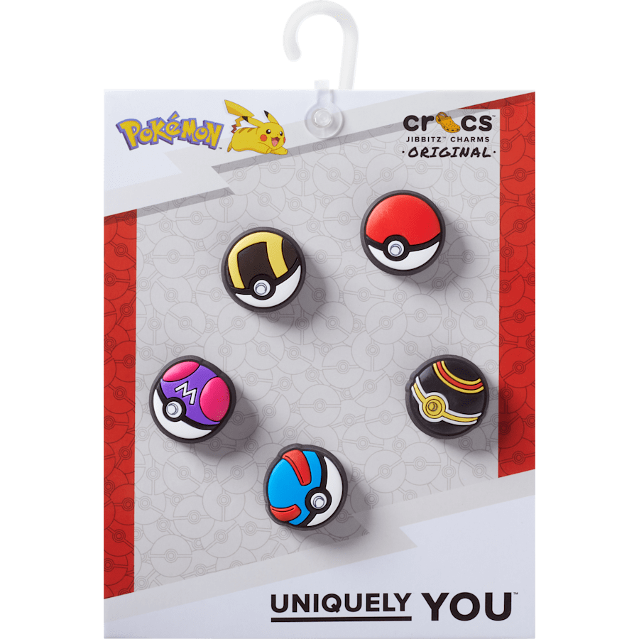 Poke Ball 5 Pack Jibbitz™ charms | Crocs Everyday