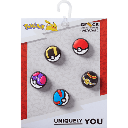 Poke Ball 5 Pack Jibbitz™ charms | Crocs Everyday