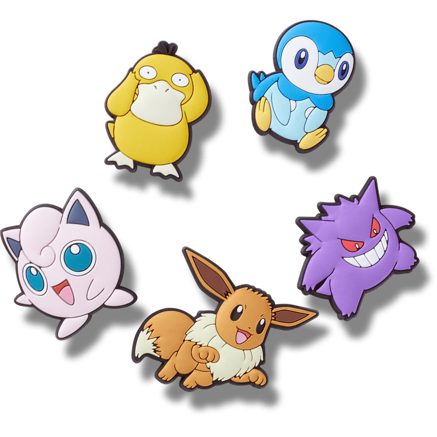 Pokemon Assrtd 5 Pck Jibbitz™ charms | Crocs Everyday