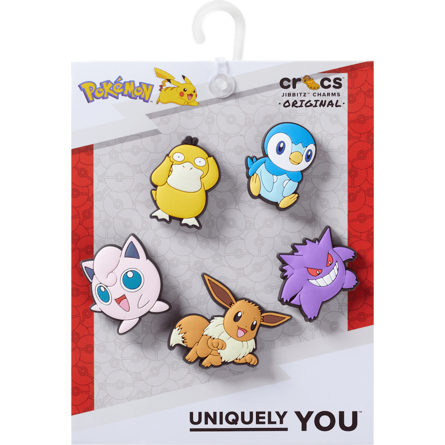 Pokemon Assrtd 5 Pck Jibbitz™ charms | Crocs Everyday