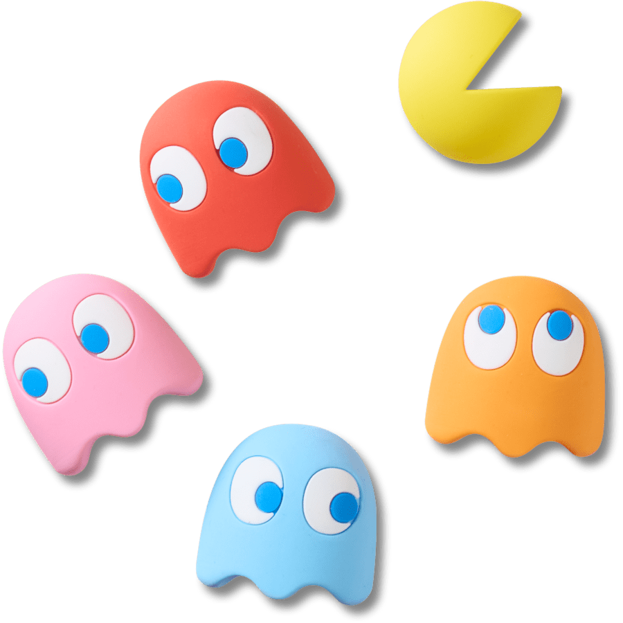 Pacman II 5 Pack Jibbitz™ charms | Crocs Signature