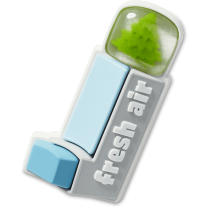 Dimensional Fresh Air Inhaler Jibbitz™ charms | Crocs Discount