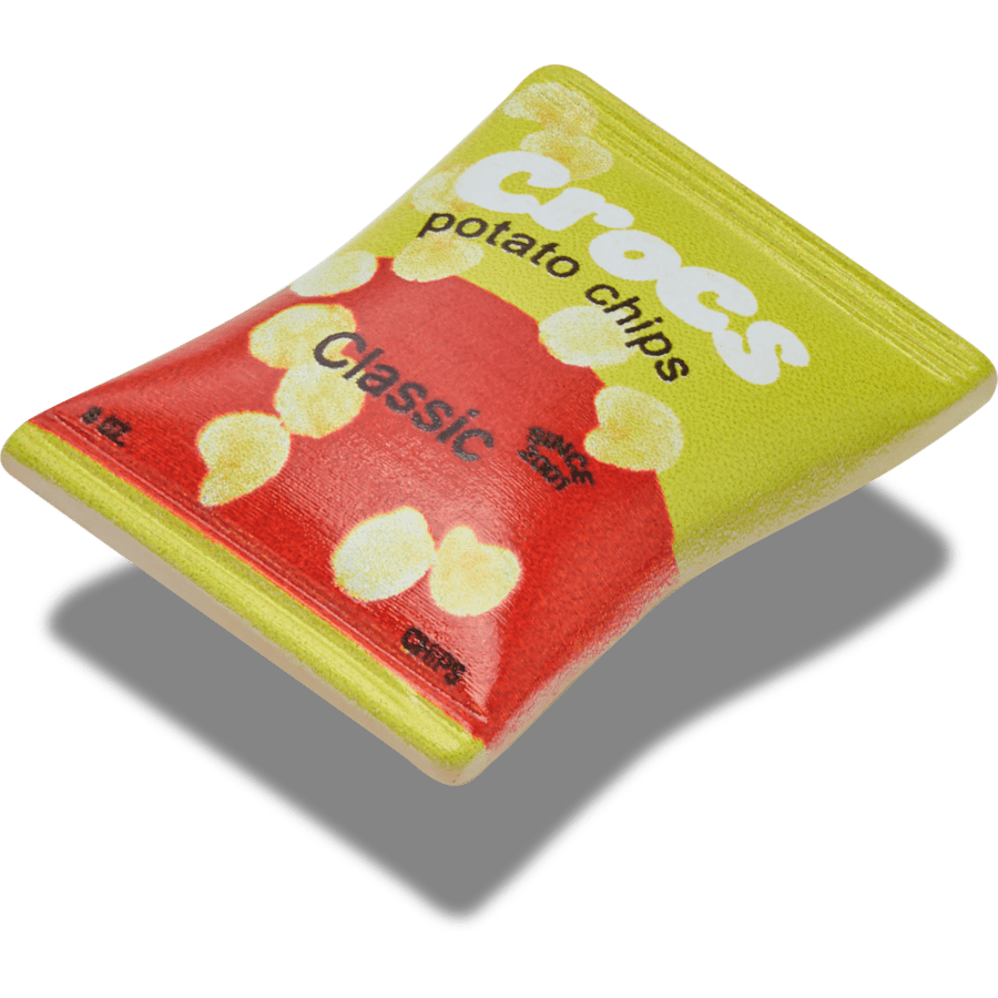 Yellow Red Chip Bag Jibbitz™ charms | Crocs Essential