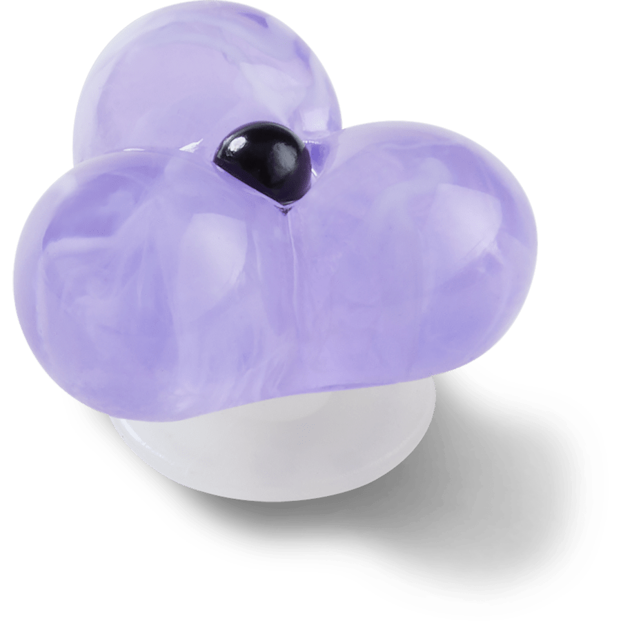 Expressive Floral Purple Jibbitz™ charms | Crocs New