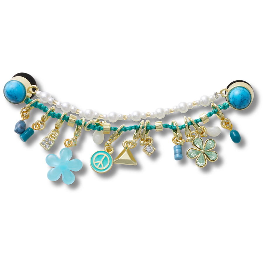 Blue Adjustable Charm Chain Jibbitz™ charms | Crocs Essential
