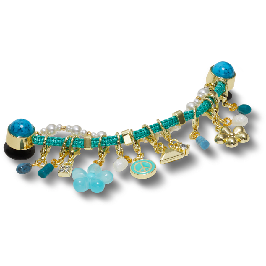 Blue Adjustable Charm Chain Jibbitz™ charms | Crocs Essential