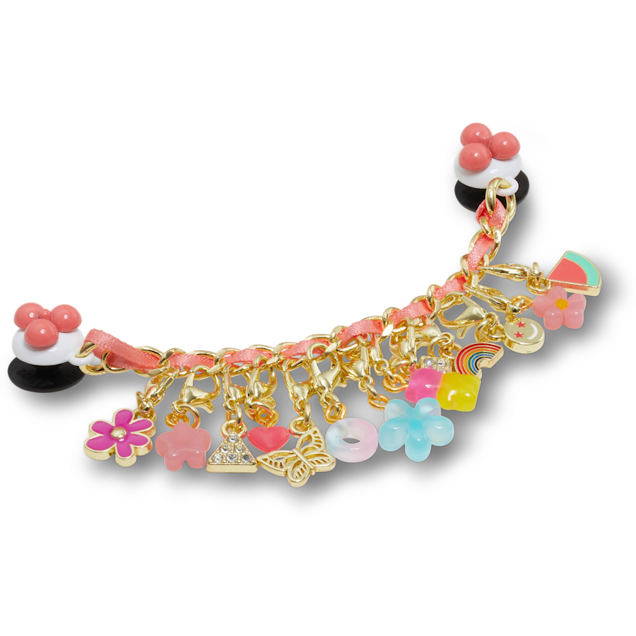 Pink Adjustable Charm Chain Jibbitz™ charms | Crocs Quality