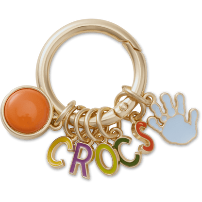 Crafted Crocs Ring Keychain Jibbitz™ charms | Crocs Best Price