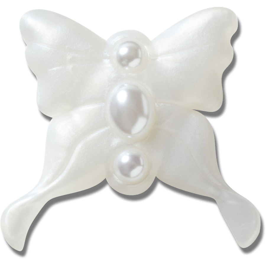Meta Jelly White Butterfly Jibbitz™ charms | Crocs Everyday