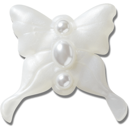 Meta Jelly White Butterfly Jibbitz™ charms | Crocs Everyday