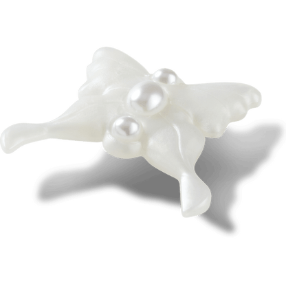 Meta Jelly White Butterfly Jibbitz™ charms | Crocs Everyday