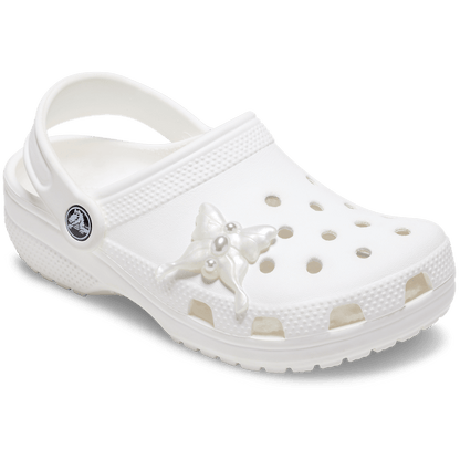 Meta Jelly White Butterfly Jibbitz™ charms | Crocs Everyday