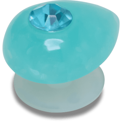 Aquamarine March Birthstone Collection Jibbitz™ charms | Crocs Trusted