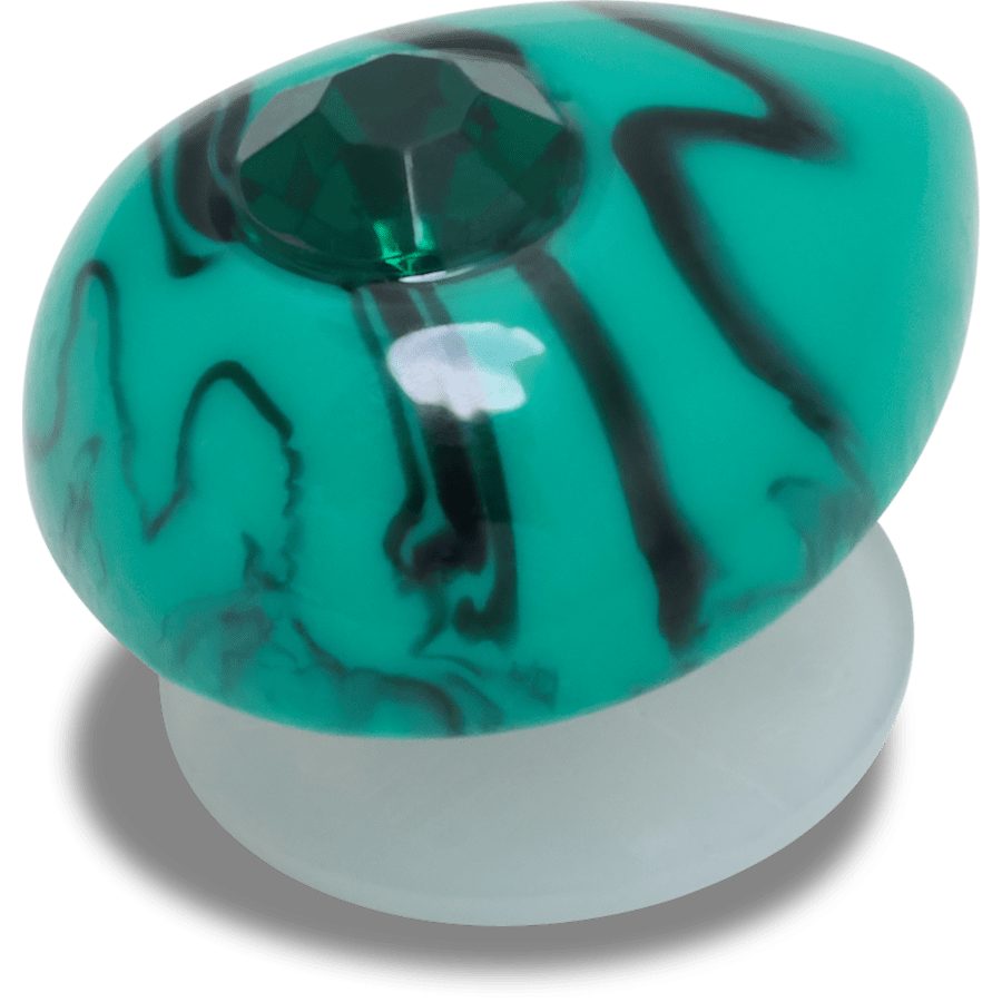 Emerald May Birthstone Collection Jibbitz™ charms | Crocs Customer Favorite