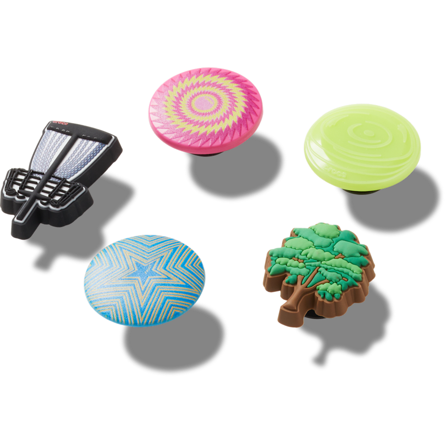 Disc Golf 5 Pack Jibbitz™ charms | Crocs Trending