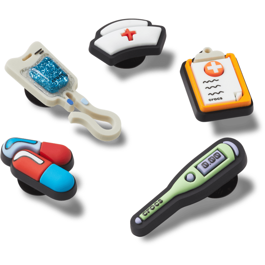 Healthcare 5 Pack Jibbitz™ charms | Crocs Top Pick