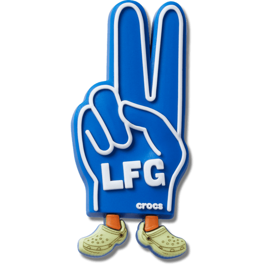 LFG Foam Peace Sign Jibbitz™ charms | Crocs Hot Sale