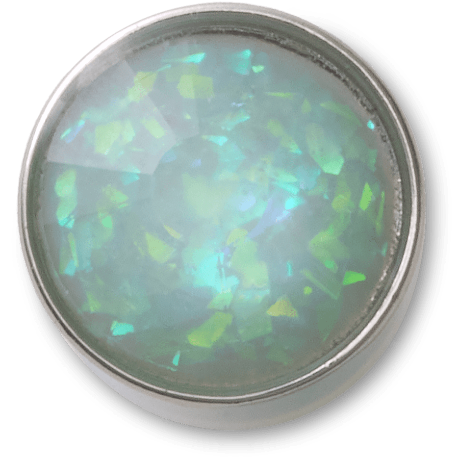 Opal Circle Gem Jibbitz™ charms | Crocs Discount