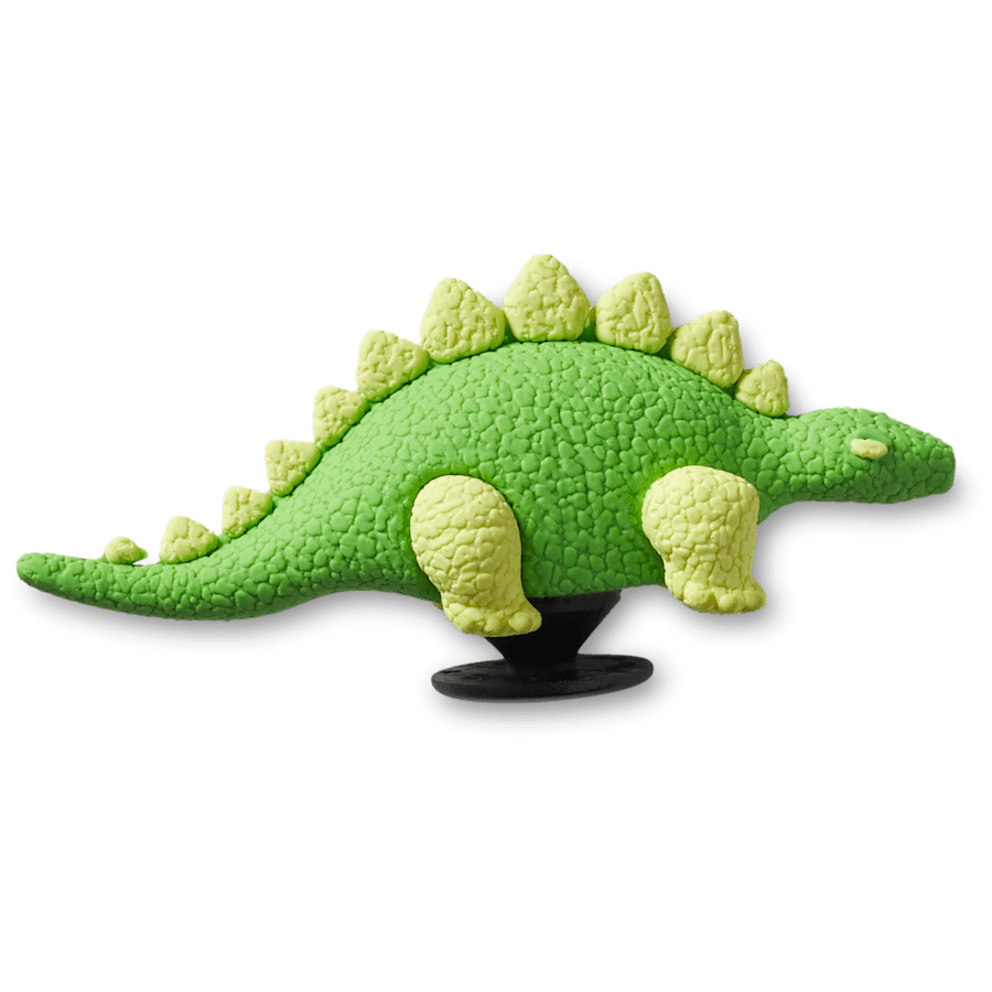 3D Green Dino with Scales Jibbitz™ charms | Crocs Signature