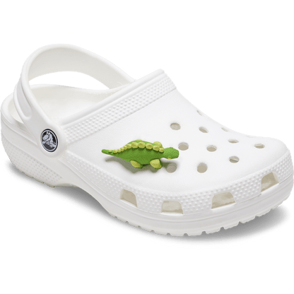 3D Green Dino with Scales Jibbitz™ charms | Crocs Signature