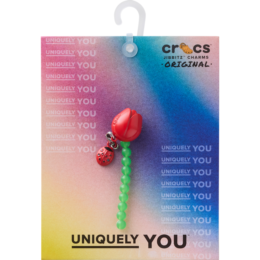 Meta Rose Dangle Jibbitz™ charms | Crocs Signature