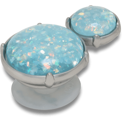 Opalescent Meta Double Gem Jibbitz™ charms | Crocs Essential