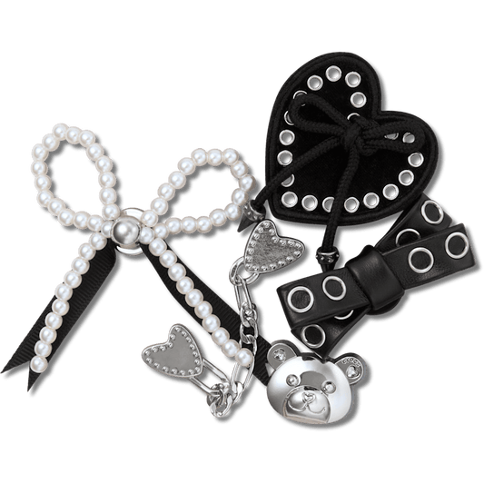 Indie Luxe Silver 5 Pack Jibbitz™ charms | Crocs Sale