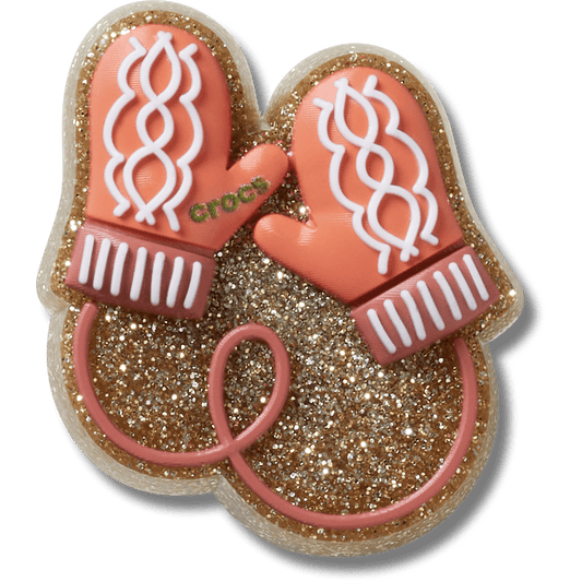 Glitter Pink Mittens Jibbitz™ charms | Crocs Top Pick