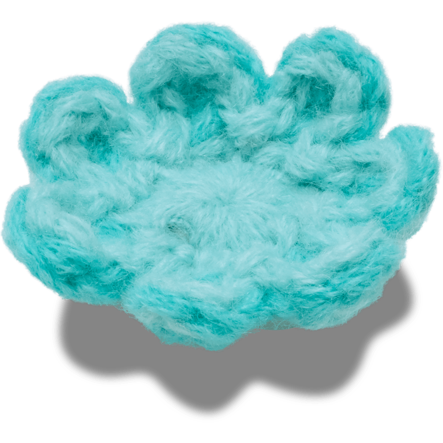 Crochet Blue Flower Jibbitz™ charms | Crocs Special Offer