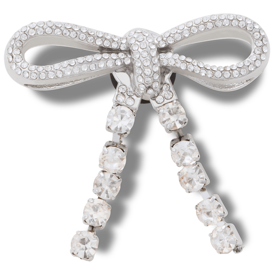 Silver Gem Bow Jibbitz™ charms | Crocs Best Price