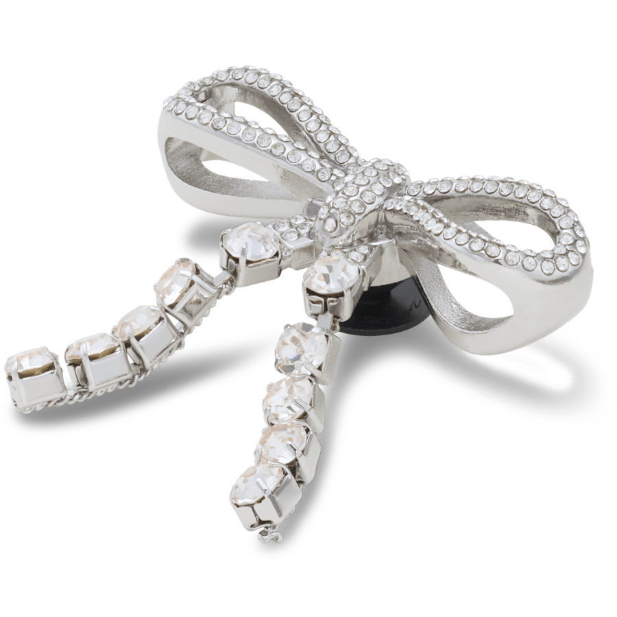 Silver Gem Bow Jibbitz™ charms | Crocs Best Price