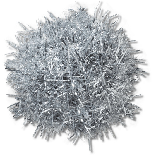 Silver Tinsel Pom Jibbitz™ charms | Crocs Value