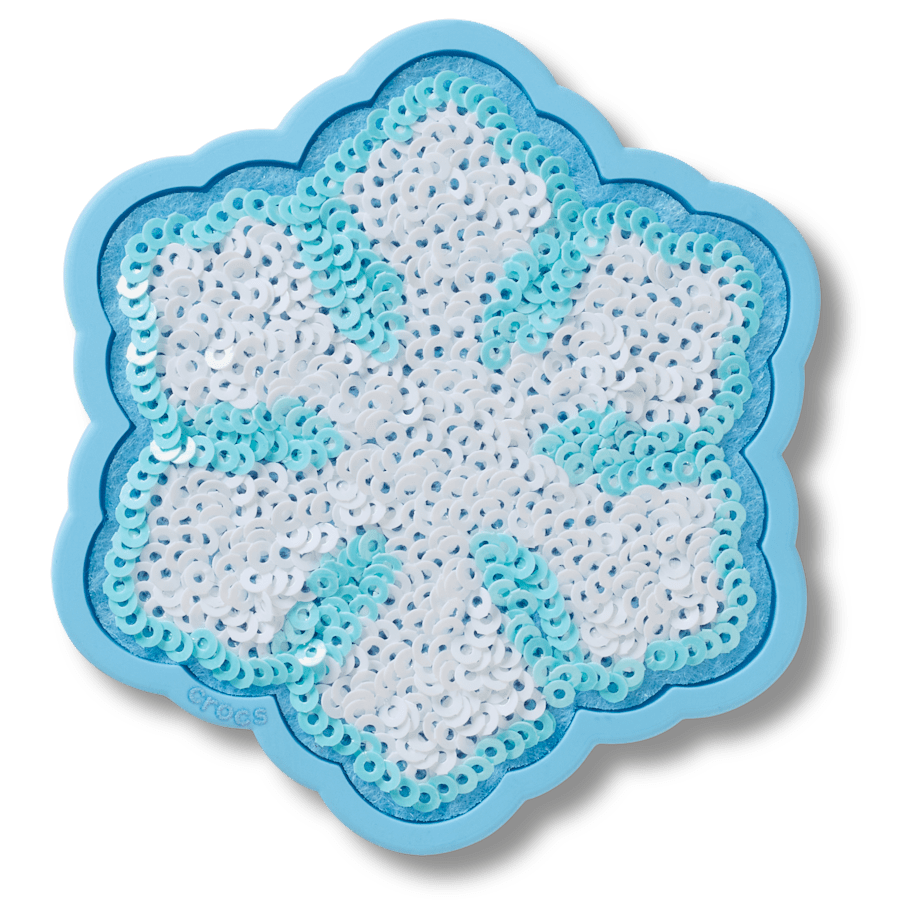 Sequin Snowflake Jibbitz™ charms | Crocs Premium