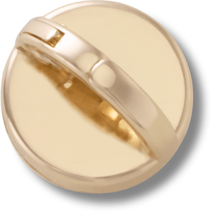 Gold Interchangeable Stud Jibbitz™ charms | Crocs New