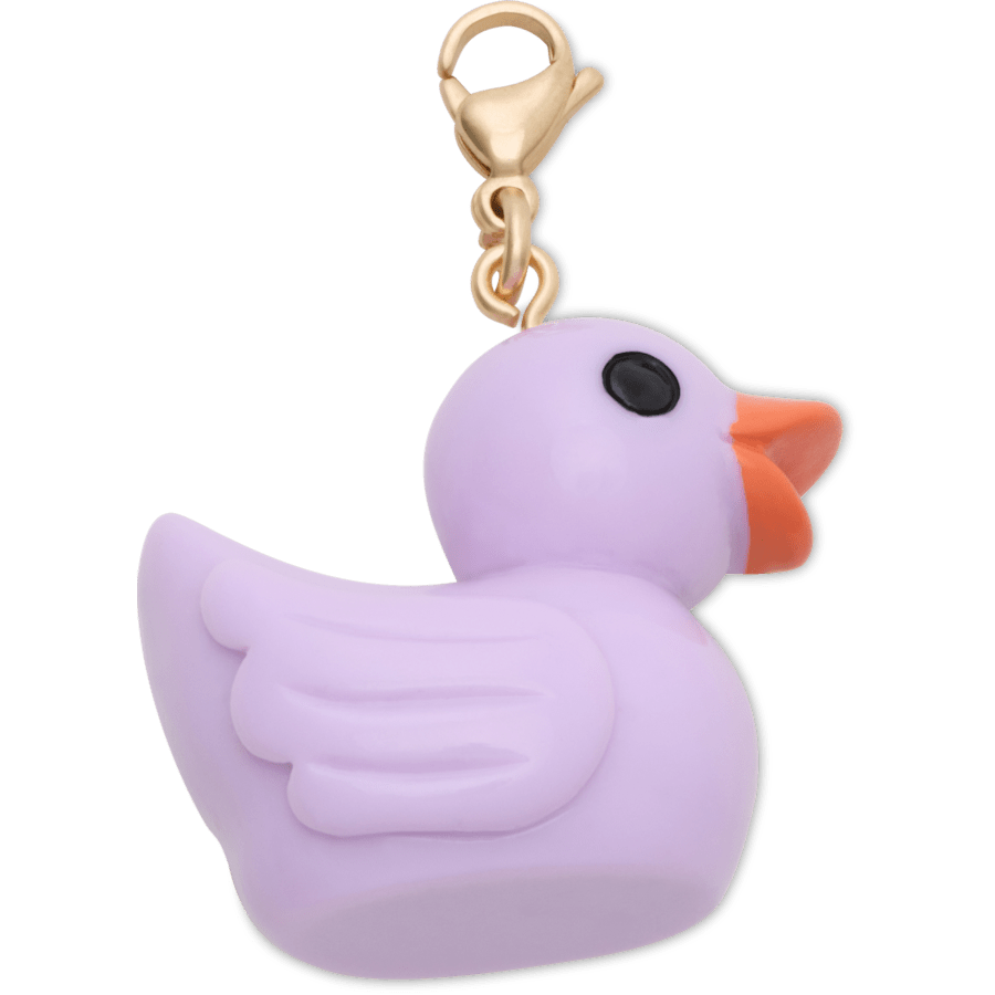 Purple Rubber Duck Charm Jibbitz Shoe Charm | Crocs Deals